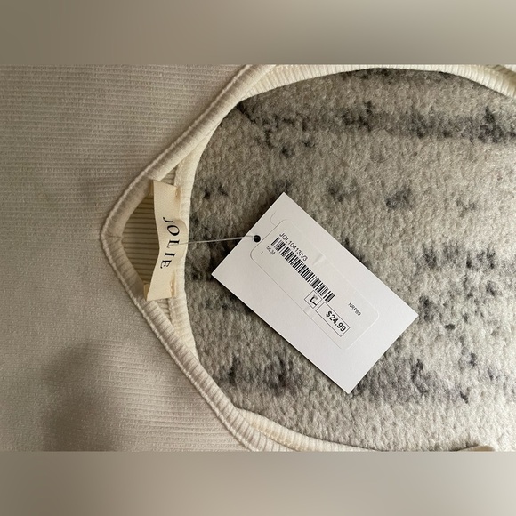 JOLIE boutique 🤍🤍White Ruffle Sleeve Crop Top NWT - Picture 6 of 11